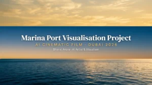 From Blueprint to Screen — AI Cinematic Visualisation of an International Marina Port, Dubai