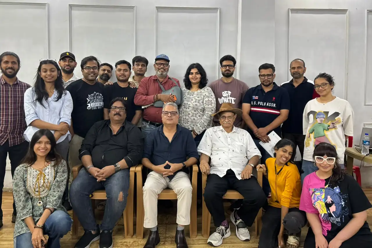 Group photo · FTII AI Cinema Masterclass · Mumbai · July 2026